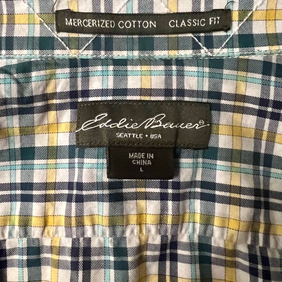 Eddie Bauer Mens button down - Picture 3 of 4